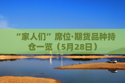 “家人们”席位·期货品种持仓一览（5月28日）-图1