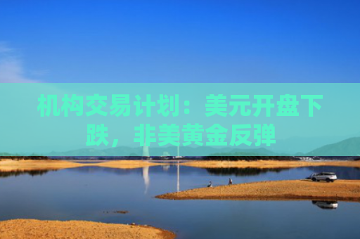 机构交易计划：美元开盘下跌，非美黄金反弹-图1
