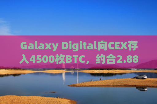 Galaxy Digital向CEX存入4500枚BTC，约合2.88亿美元