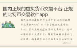 国内正规的虚拟货币交易平台 正规的比特币交易软件app